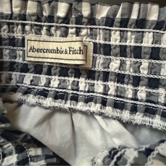 Abercrombie & Fitch Off the Shoulder‎ Gingham dress size S - Picture 7 of 9